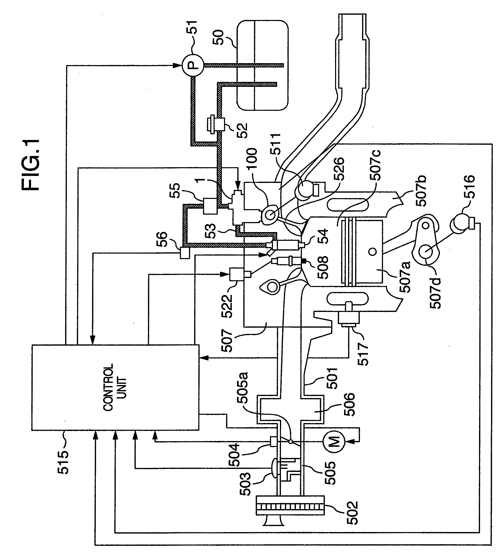 High pressure fuel pump control apparatus for internal combustion engine