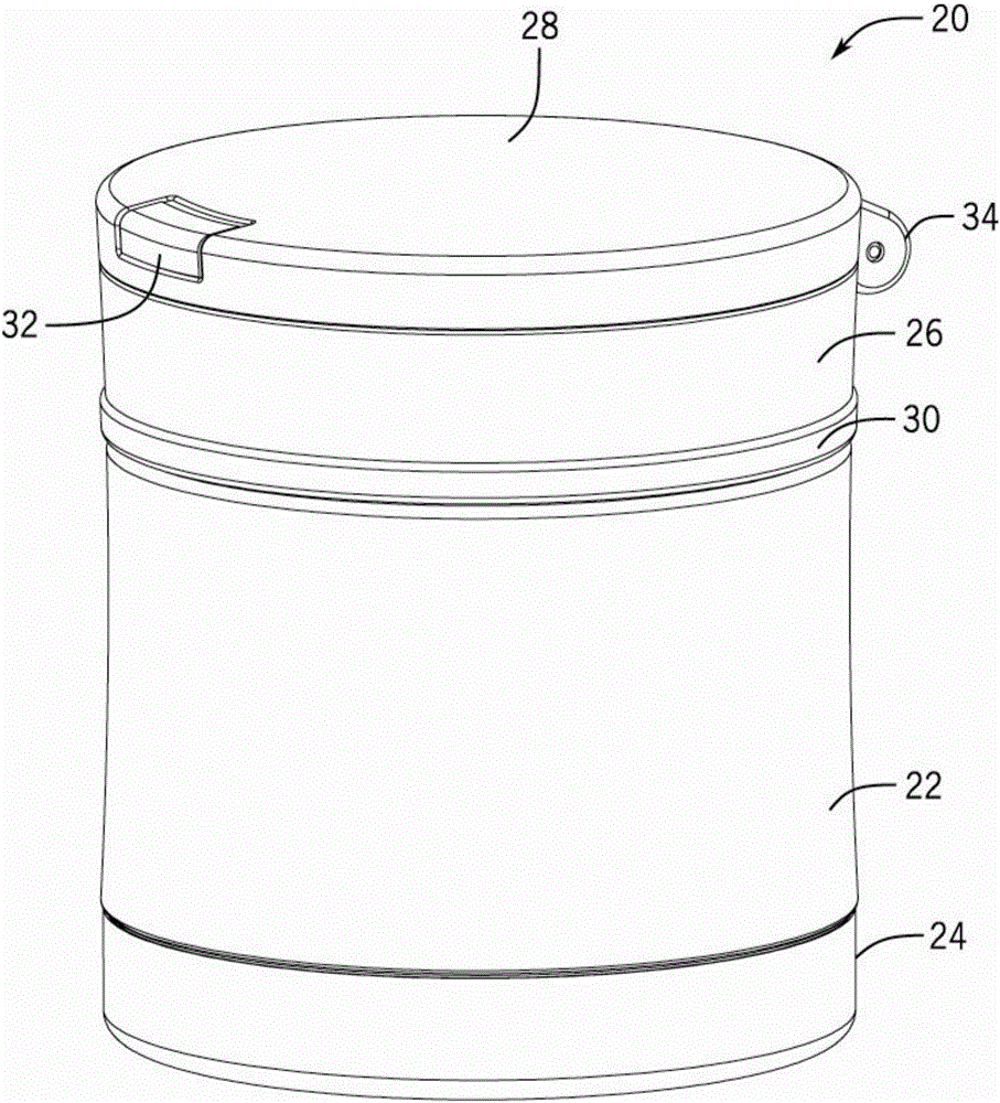 Food Storage Containers with Quick Access Lids