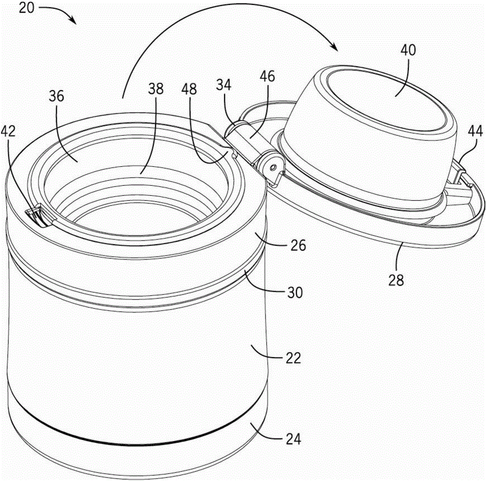 Food Storage Containers with Quick Access Lids