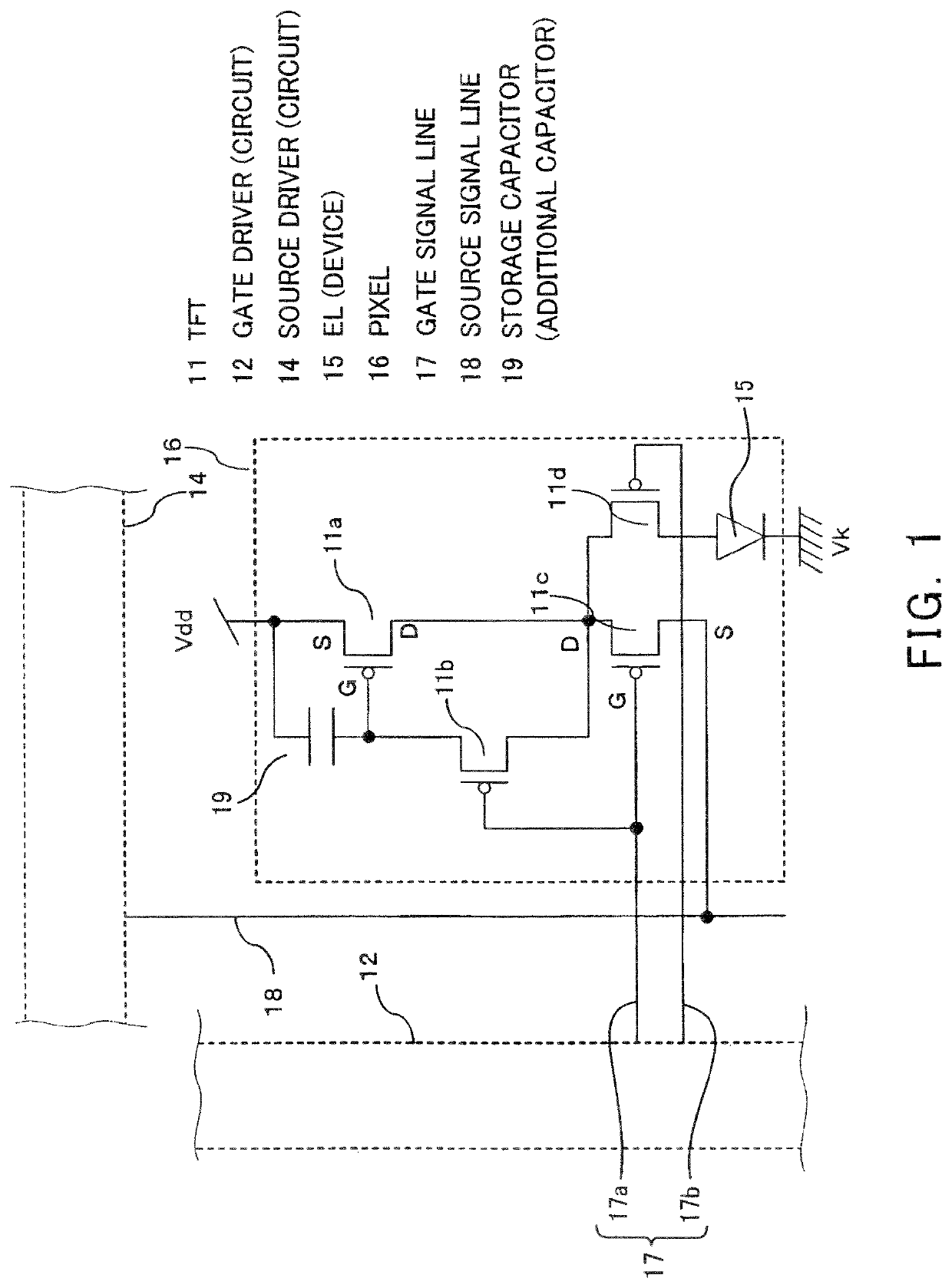 El display apparatus