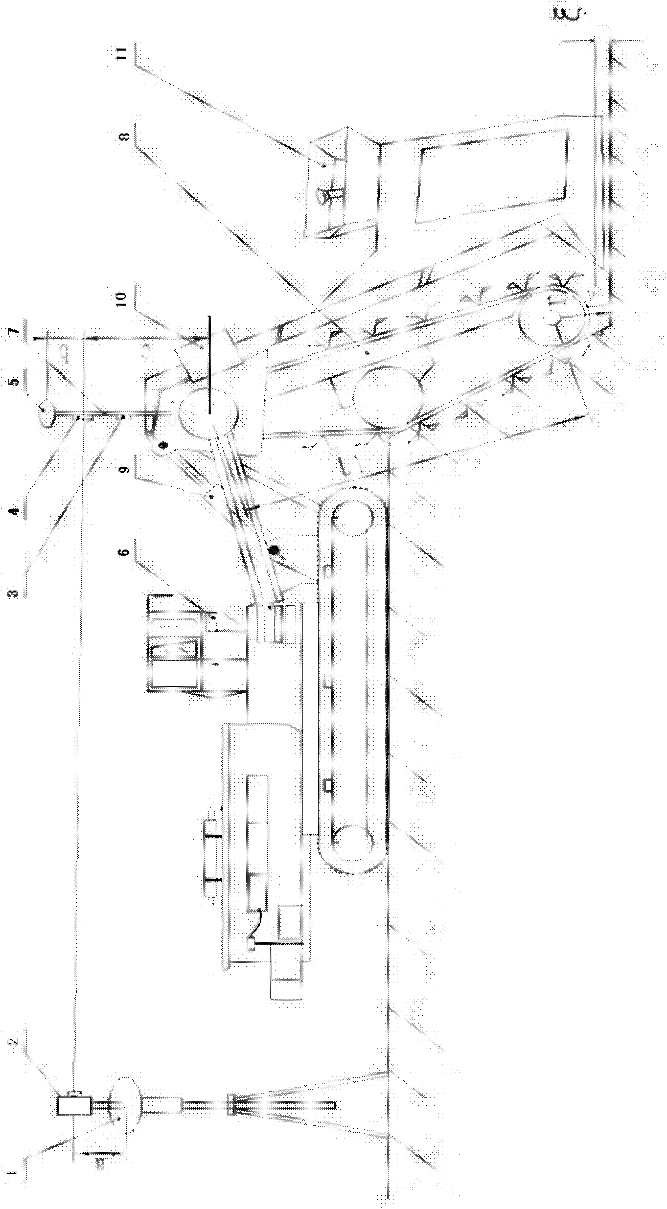 Elevation control method and system based on global position system (GPS) and laser technology