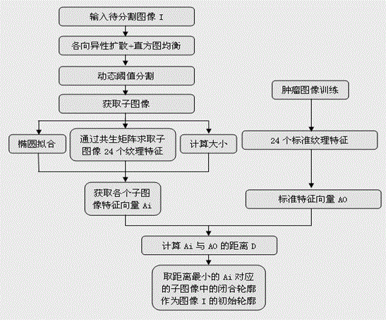 A Method of Obtaining Initial Contour in Ultrasound Image Segmentation Based on Active Contour Model