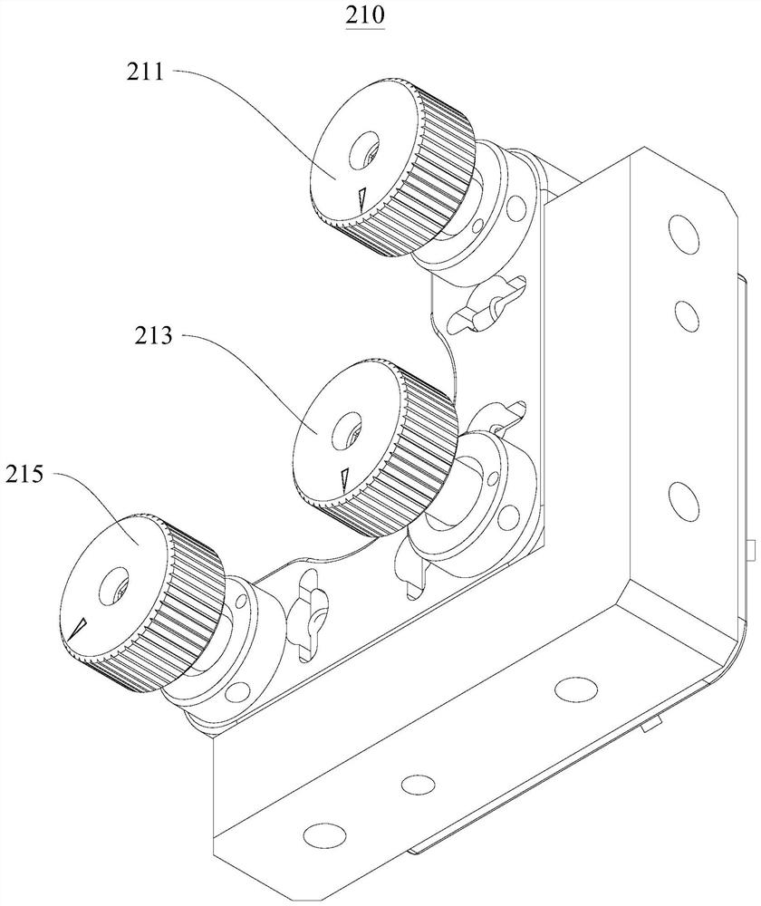 A transition belt cutting machine