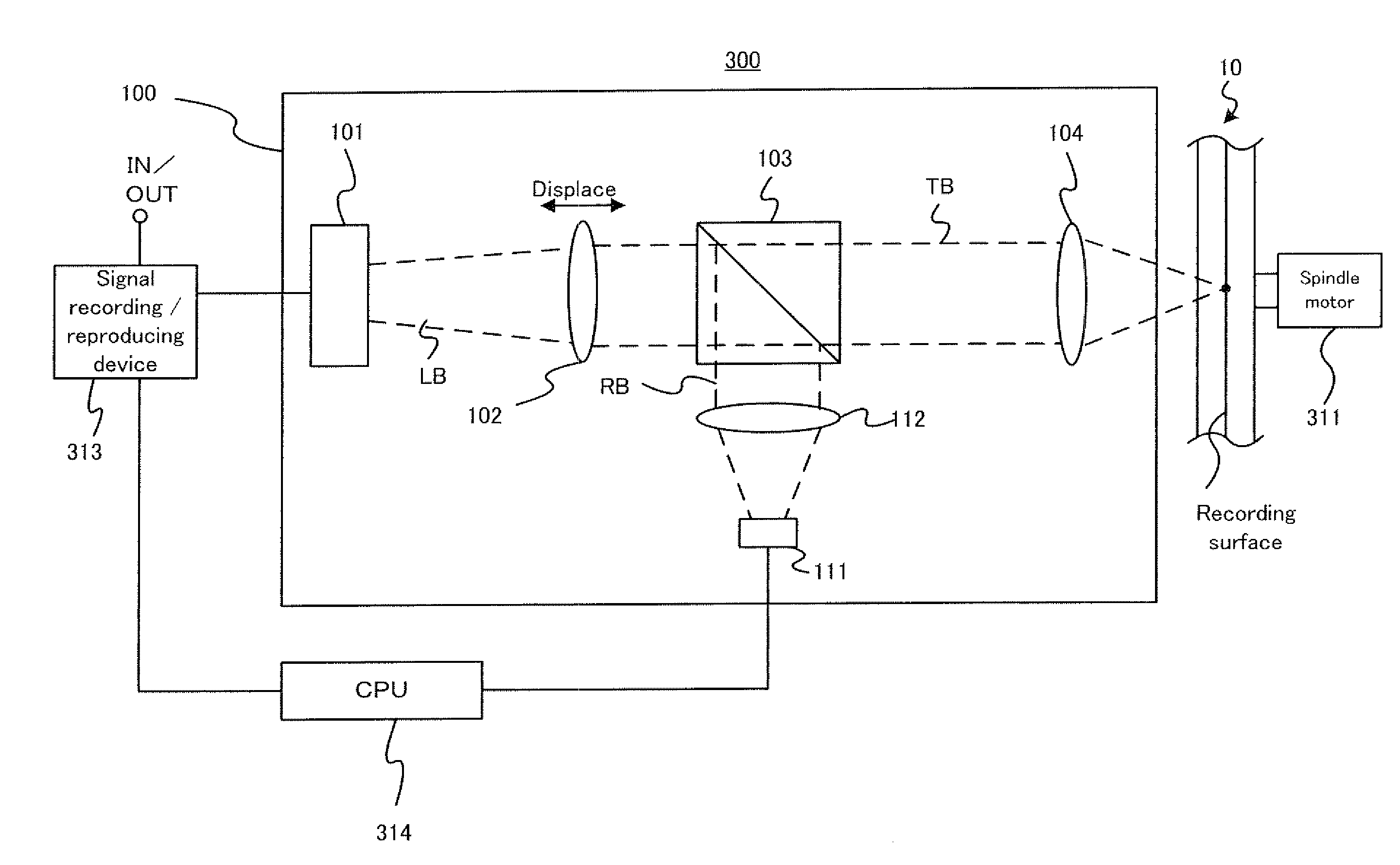 Optical pickup and information equipment