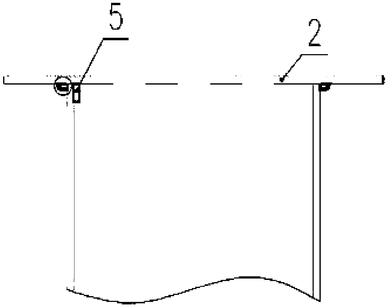 Anti-icing box-shaped rail beam