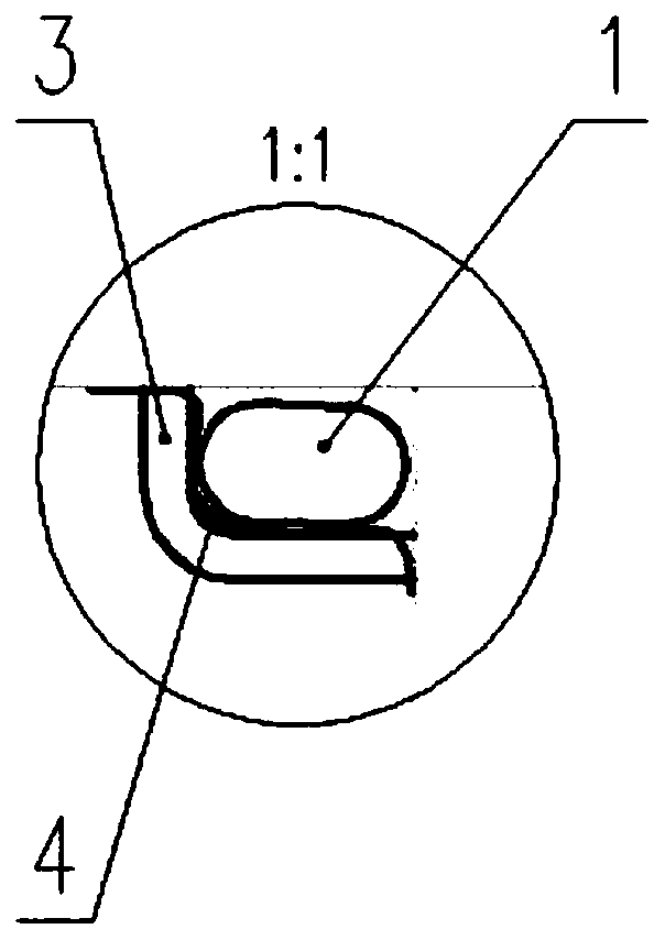 Anti-icing box-shaped rail beam