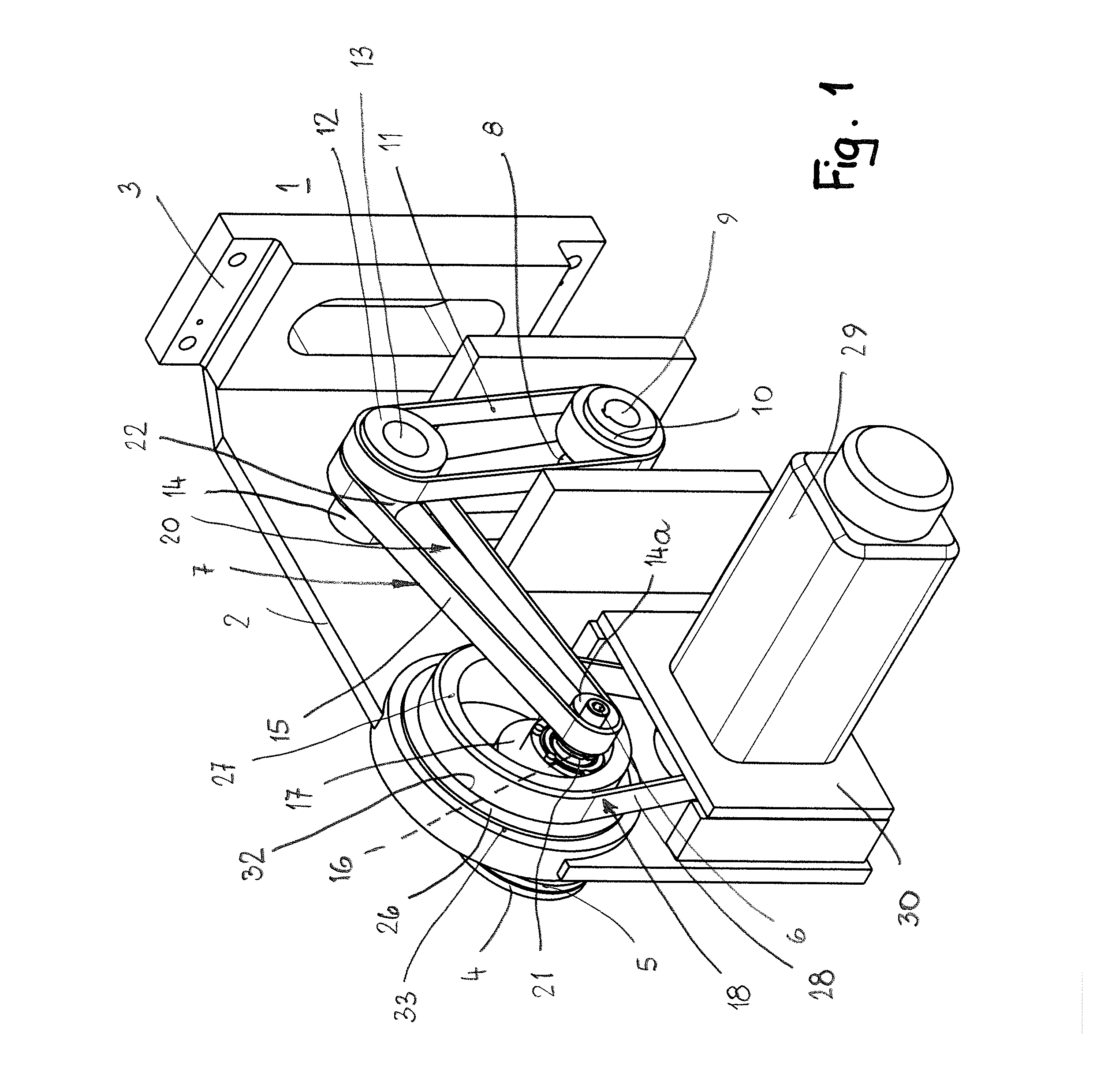 Sawing Apparatus for Sawing Workpieces of Wood, Plastic Material and the Like