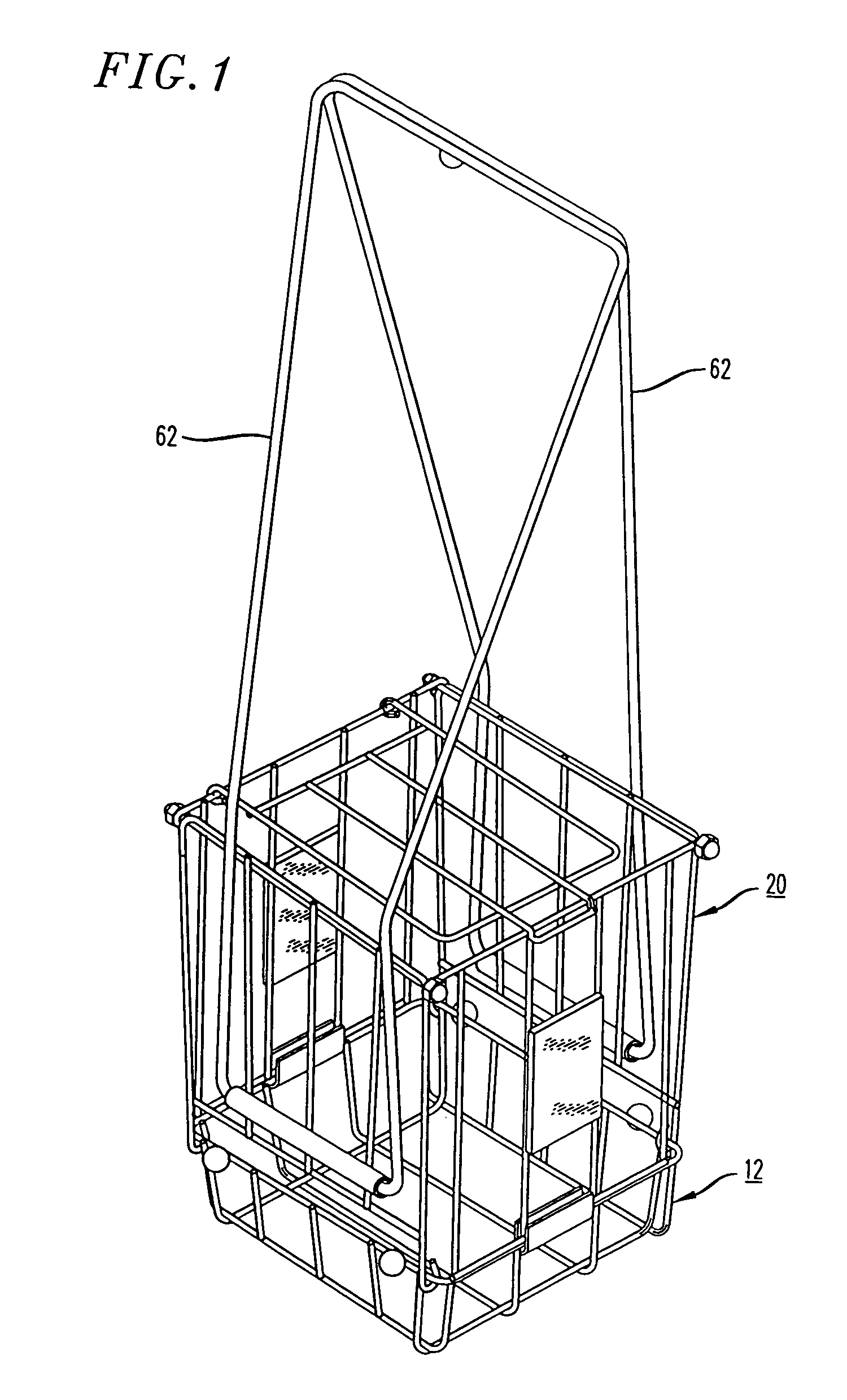 Collapsible basket assembly