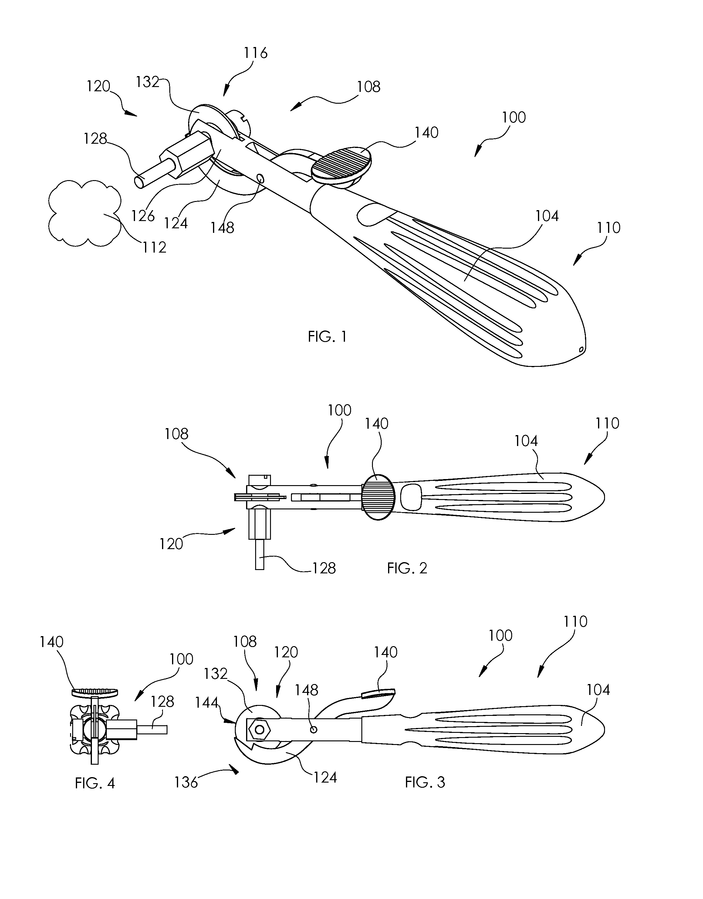 Ring cutting device and method
