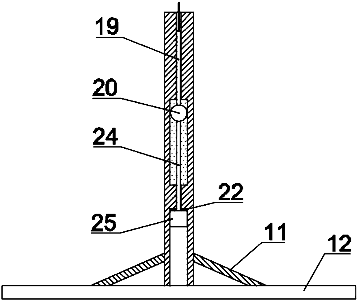 A multiple lifting device for arm strength for physical education teaching