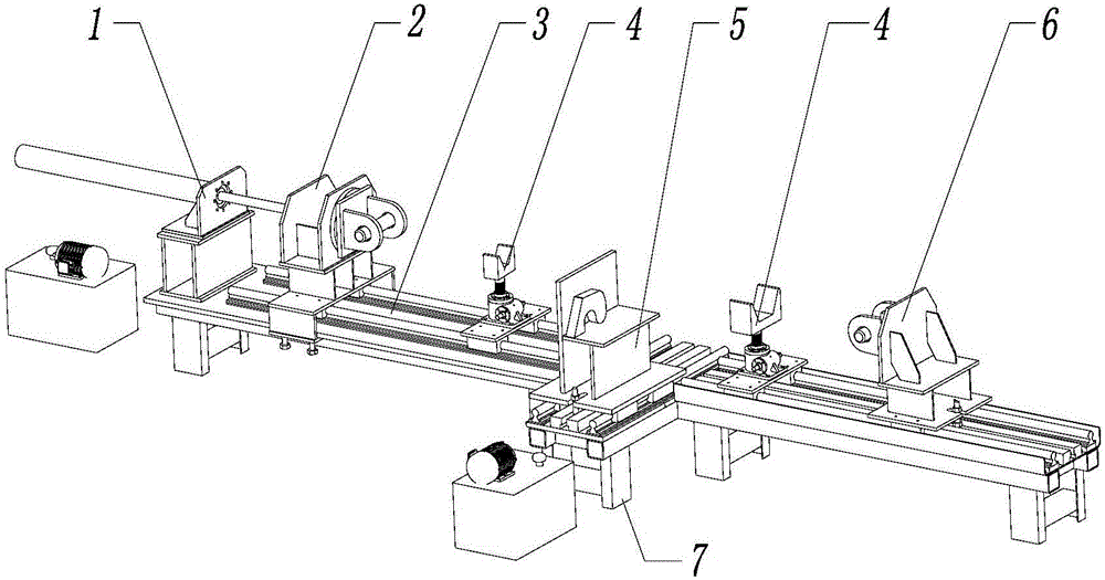 Multifunctional oil cylinder disassembly table