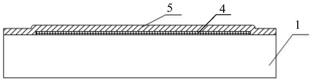 A method of making a suspended infrared thermal stack on a substrate