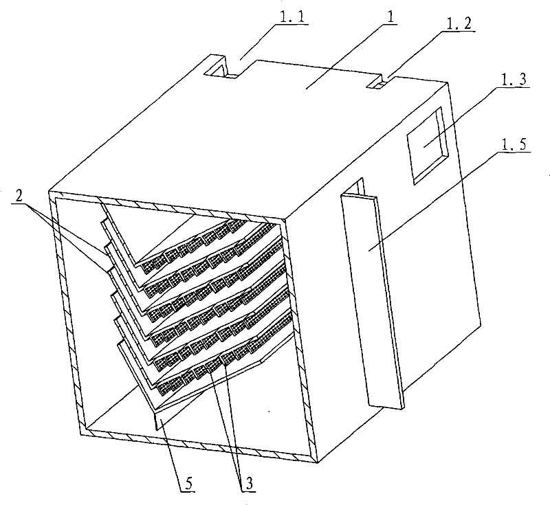 Lap equipressure gas absorption filtering equipment