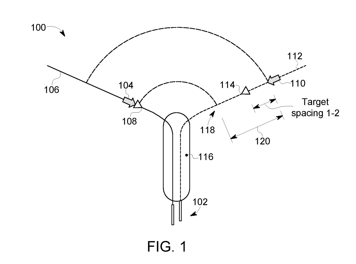 Methods and systems for probabilistic spacing advisory tool (PSAT)