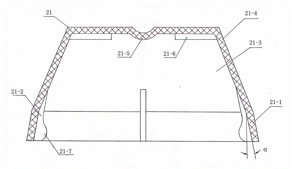 Reinforced type protective cover for pressure regulating valve