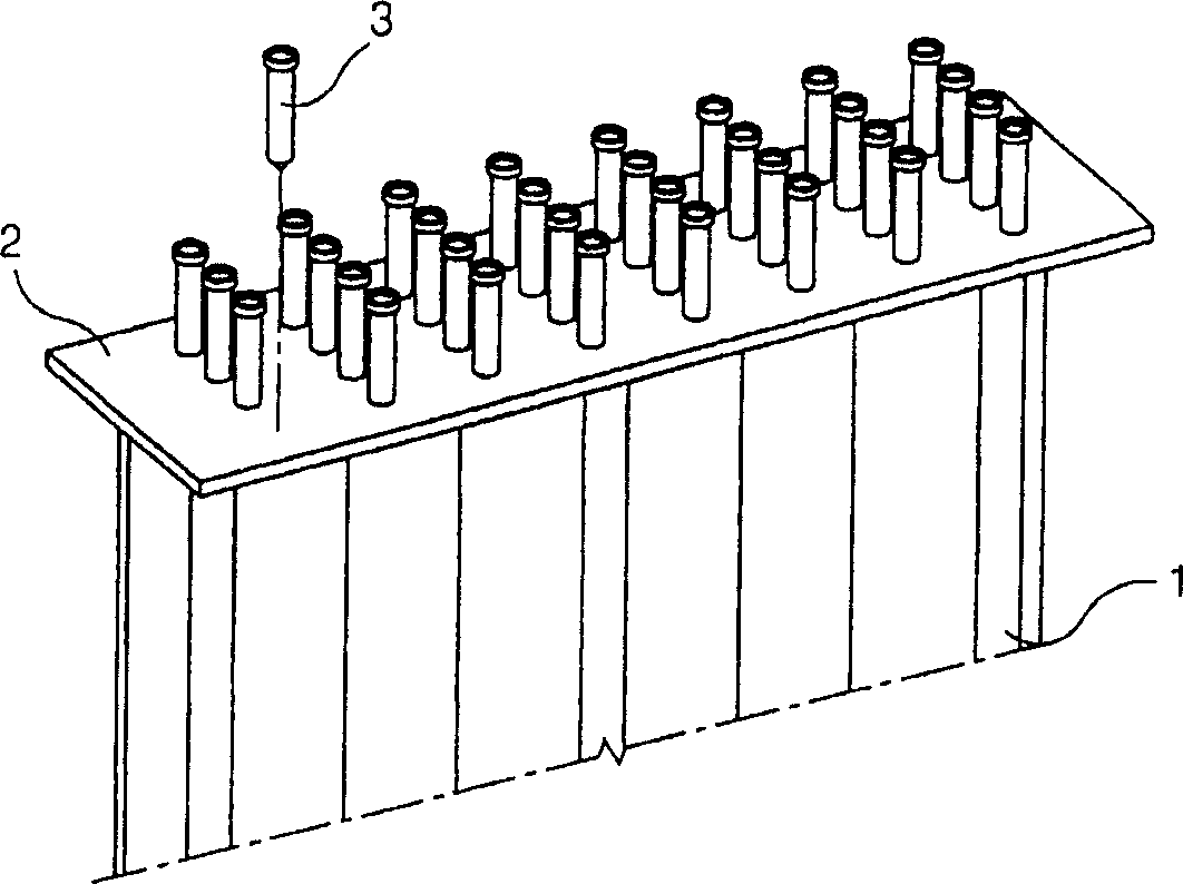 Pre-stressed concrete mixed beam structure with corrugated steel web