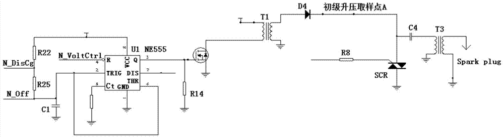 A closed-loop control method for a low-voltage direct current cdi igniter