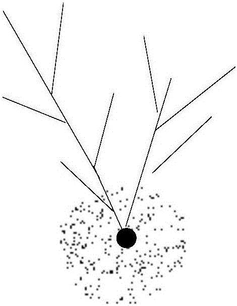 Cavitating cloud micro bubble preparing device and method