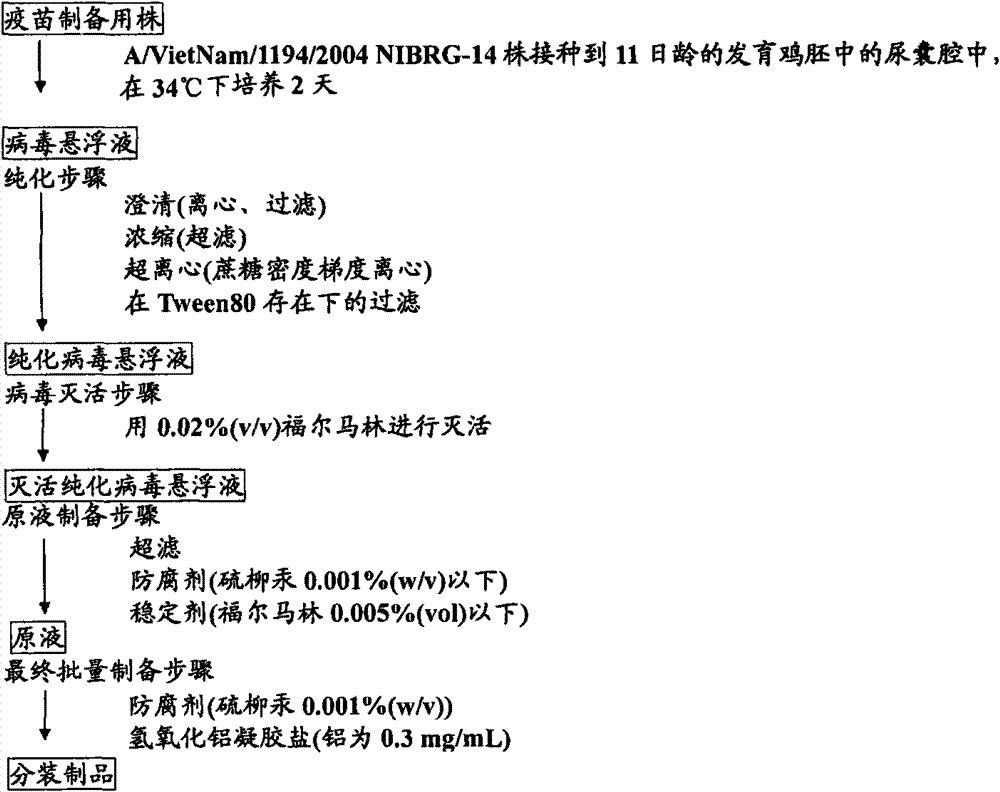 Adsorbed inactivated influenza vaccine and preparation method thereof