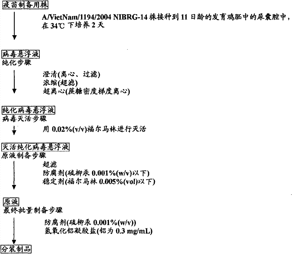 Adsorbed inactivated influenza vaccine and preparation method thereof