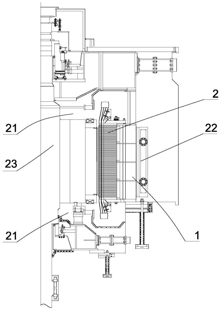 Control method of heat dissipation system of high-capacity generator set
