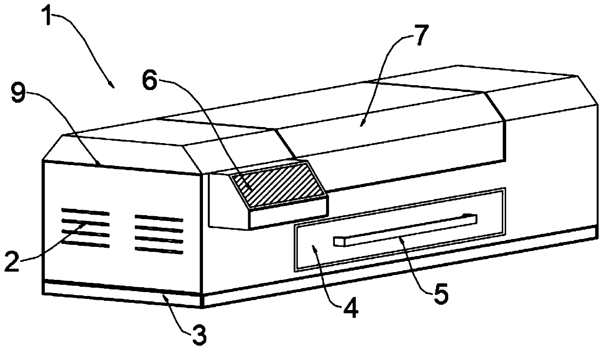 Surface cleaning equipment used for die steel