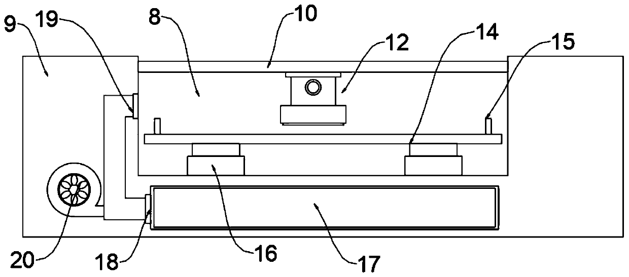 Surface cleaning equipment used for die steel