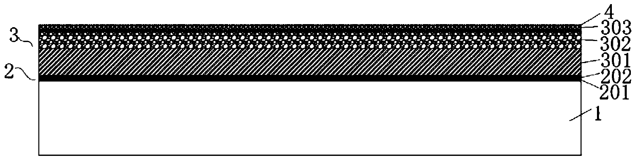 A drainage pavement structure with functions of deicing and snow melting