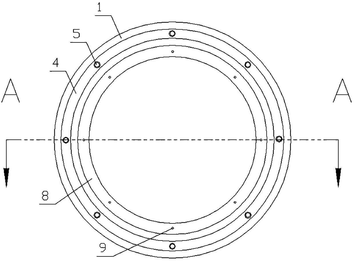 Independent mulching film device for blueberry planting