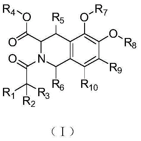 1,2,3,4-Tetrahydroisoquinoline derivatives, and preparation method and application thereof