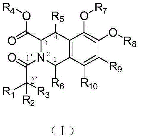 1,2,3,4-Tetrahydroisoquinoline derivatives, and preparation method and application thereof