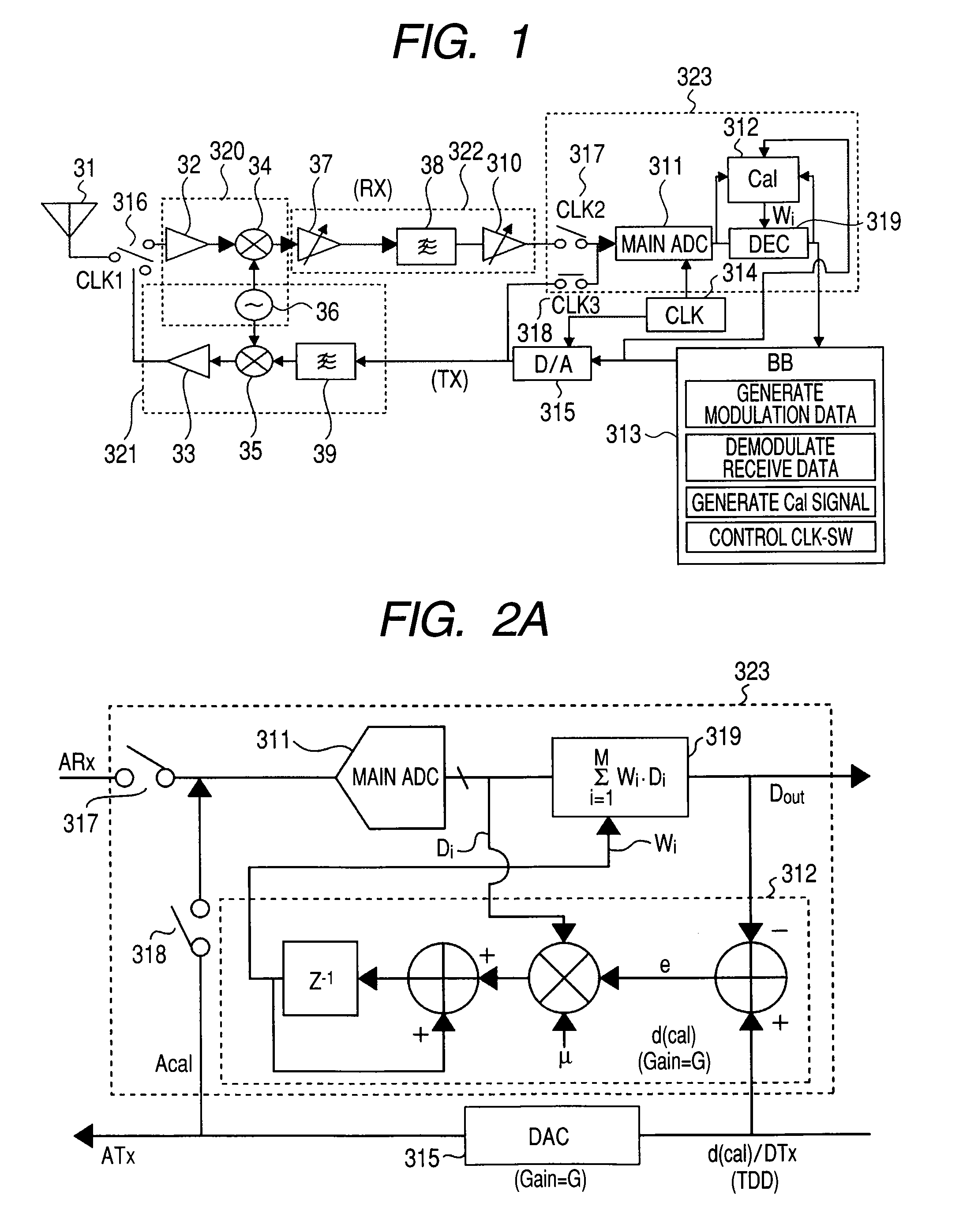 Analog-to-digital converter and communication device and wireless transmitter and receiver using the same