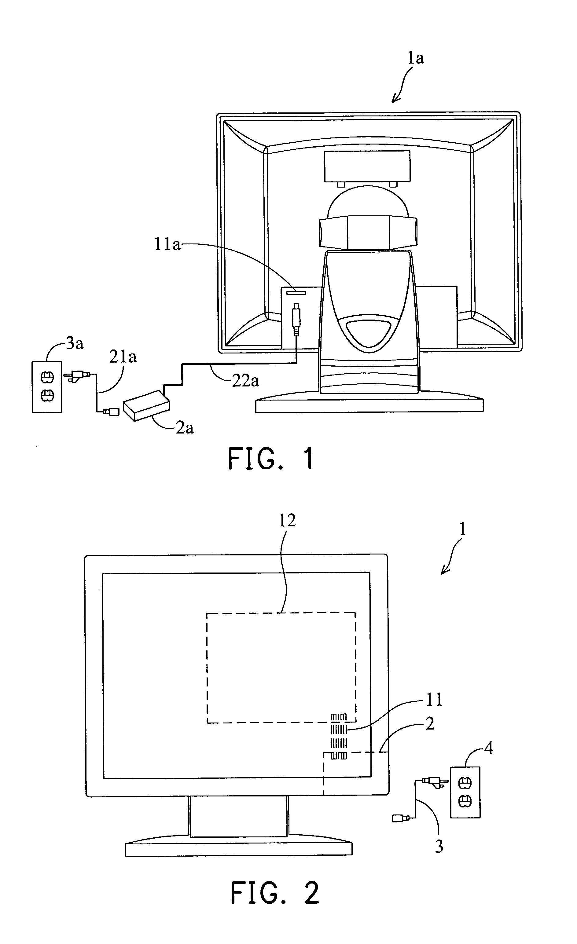 LCD with power conversion capability