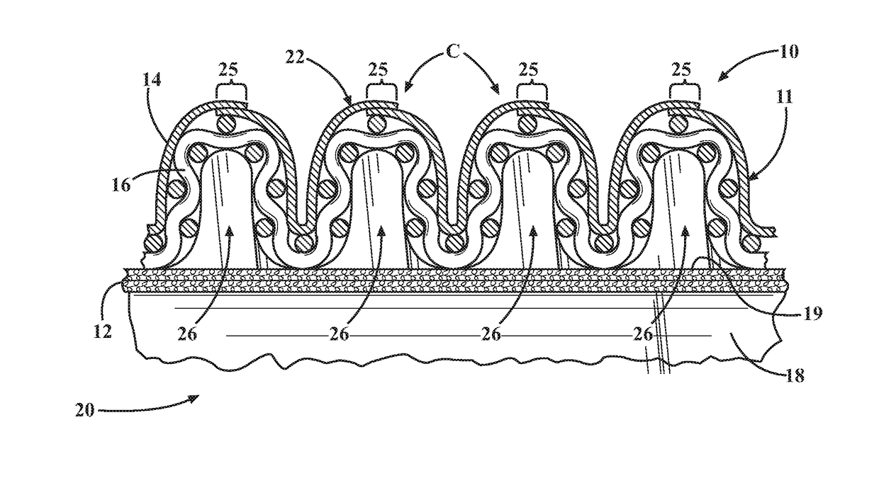 Thermally insulative, durable, reflective convoluted sleeve and method of construction thereof