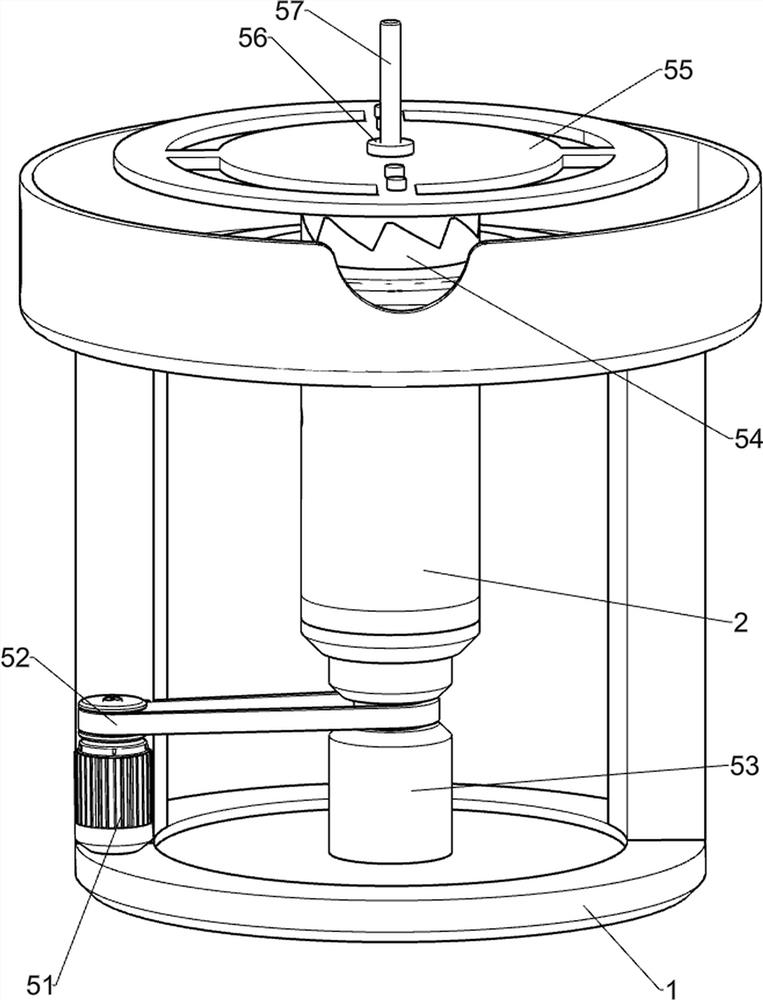 Display equipment convenient to adjust for biotechnology popularization