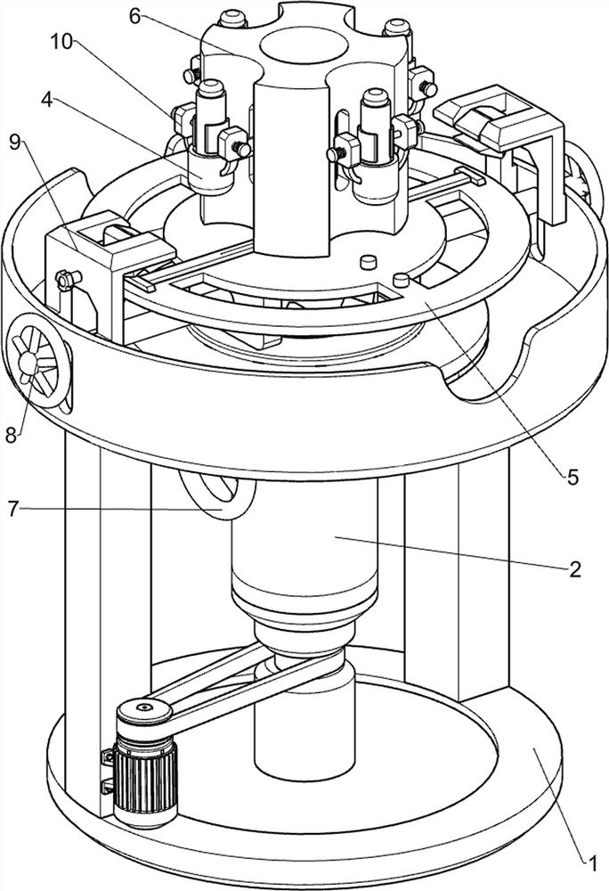 Display equipment convenient to adjust for biotechnology popularization