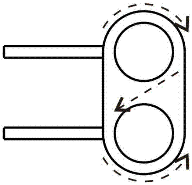 Simultaneous movement mechanism and equipment provided with simultaneous movement mechanism