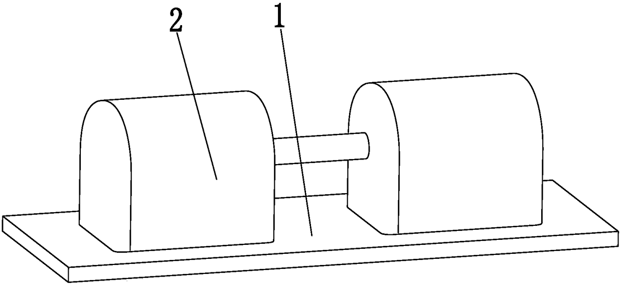 A hydropower station waste heat recovery unit