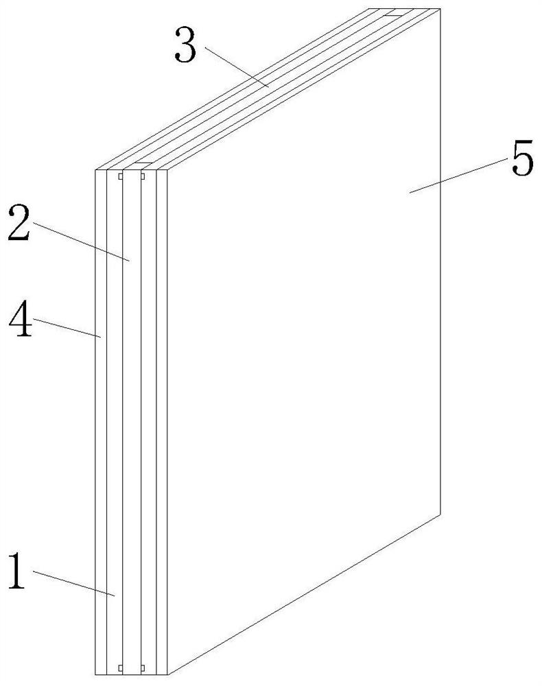 Processing method of side-grooved thermal insulation board