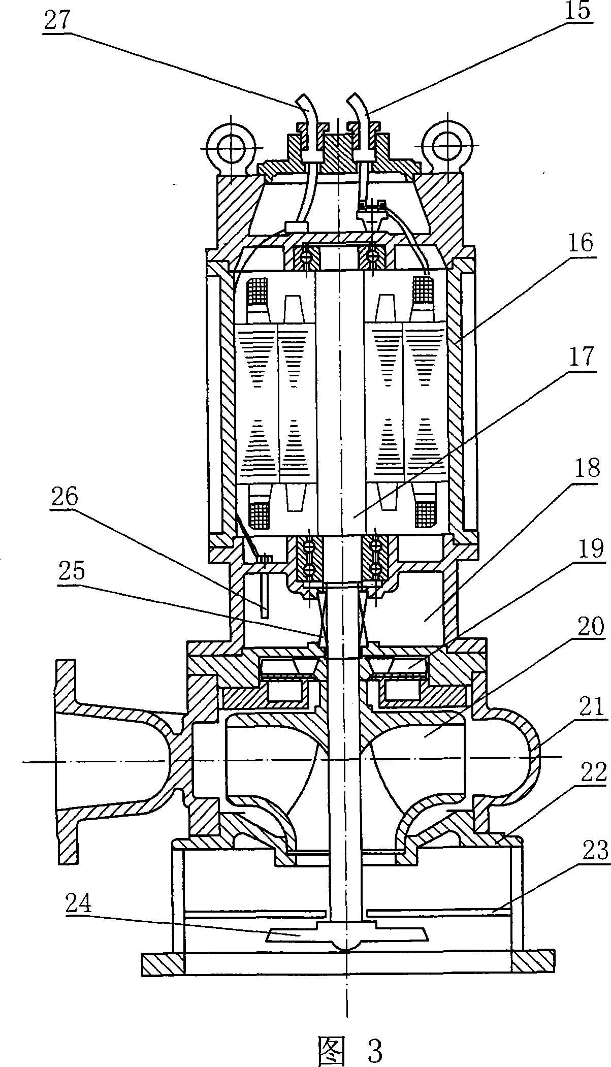 Jam-proof automatic filth-discharging recharging device