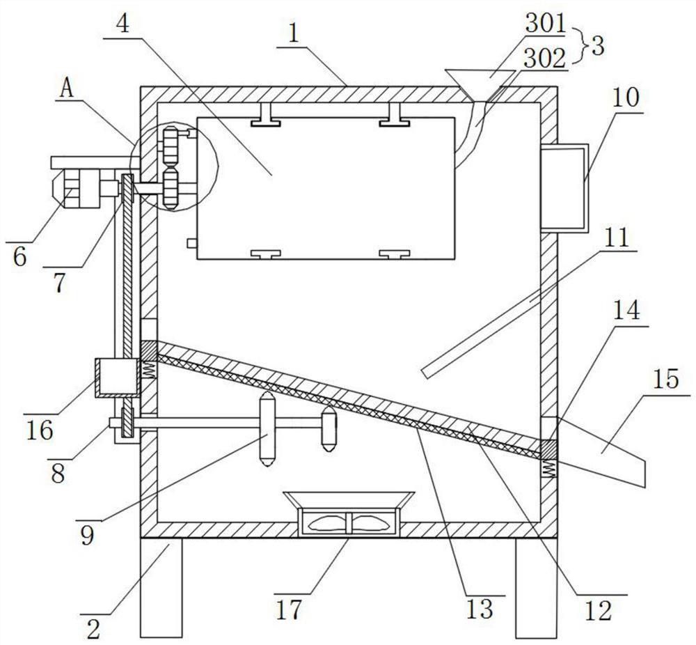 An automatic high-efficiency filter equipment for rice processing