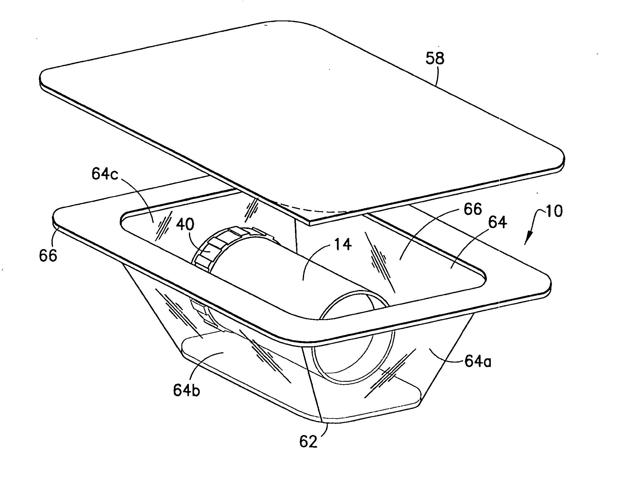 Tissue preservation assembly and method of making and using the same