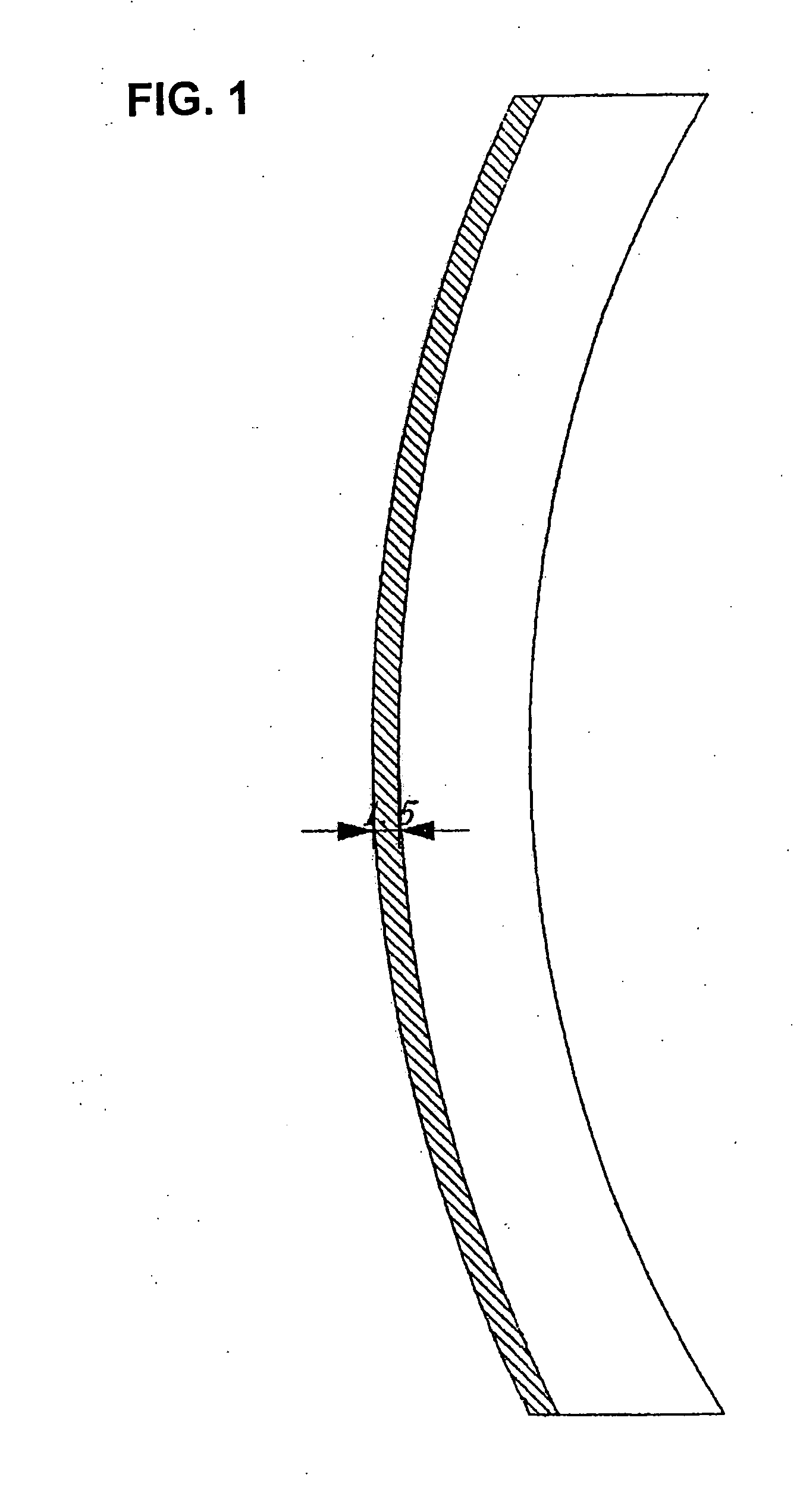 Tinted semi-finished lens having impact resistance and method for manufacturing the same
