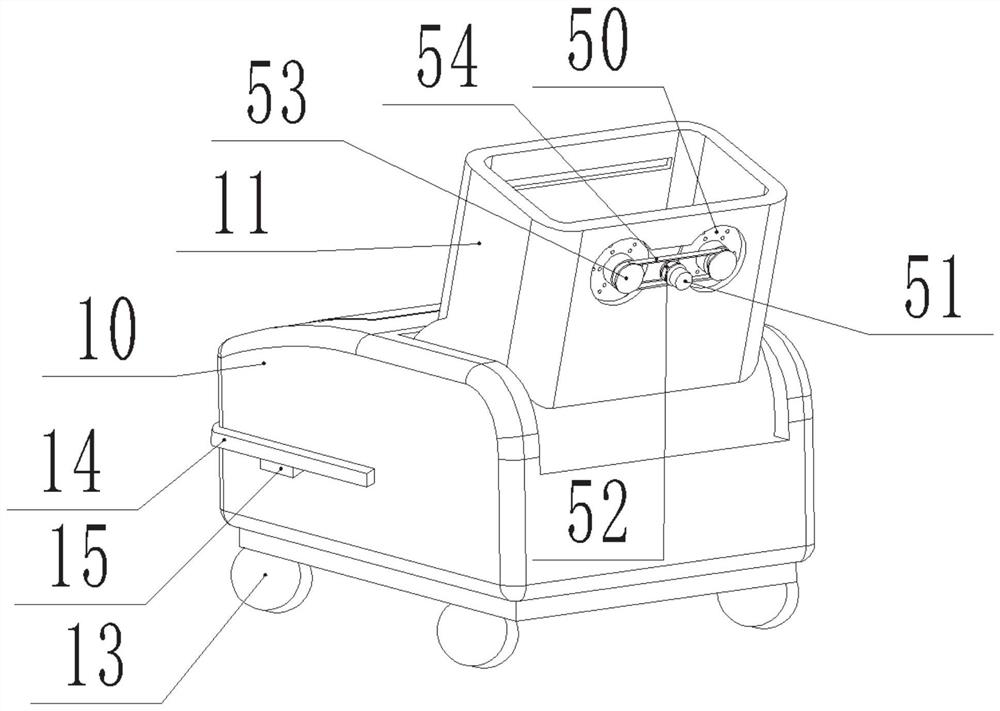 Intelligent foot bath barrel