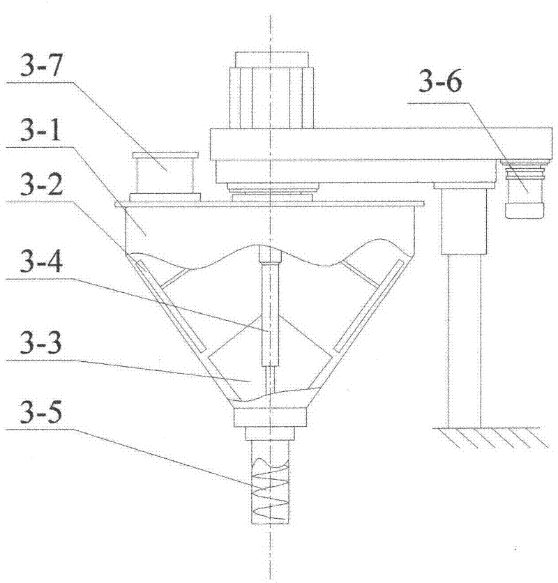 Accurate weighing type packaging machine system and filling method