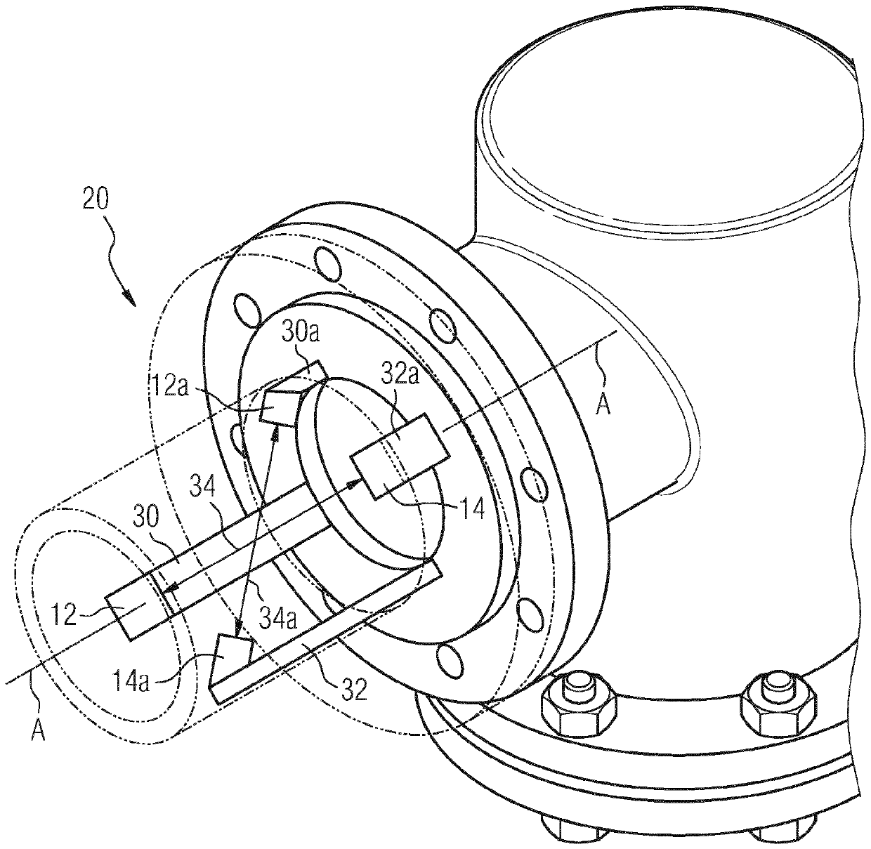 Ultrasonic flow meter