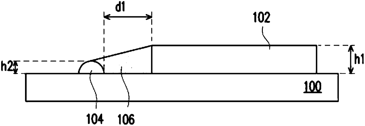 Pattern structure for electronic component and manufacturing method of pattern structure