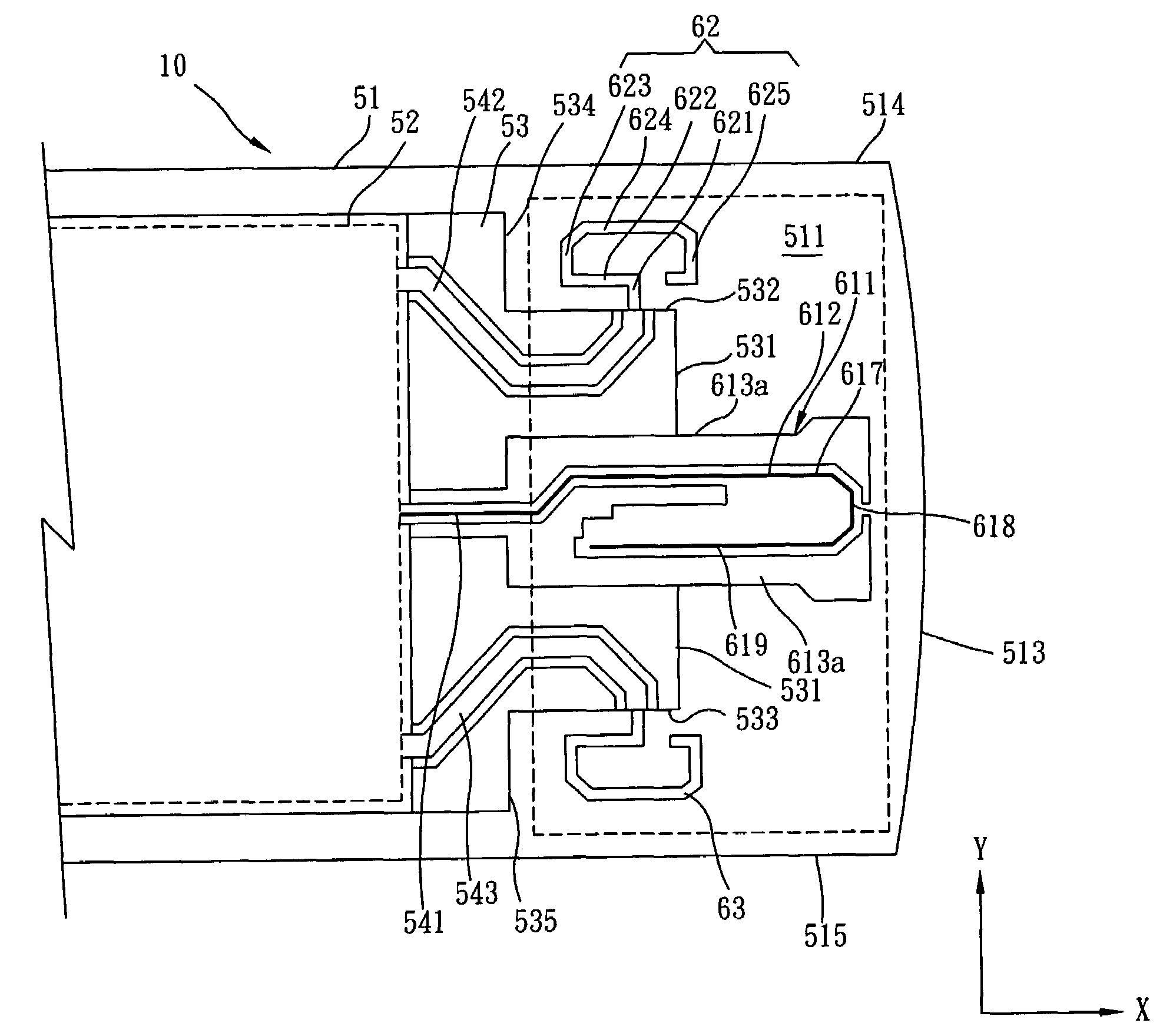 Printed antenna and a wireless network device having the antenna