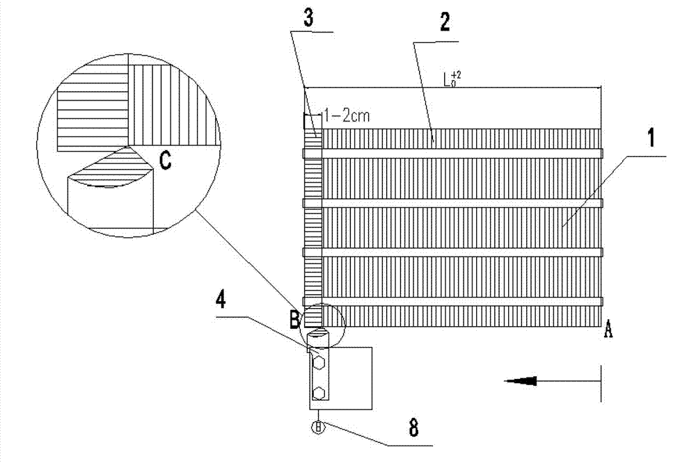 Lathing device for iron core of efficient motor without end plate at two ends and machining method thereof