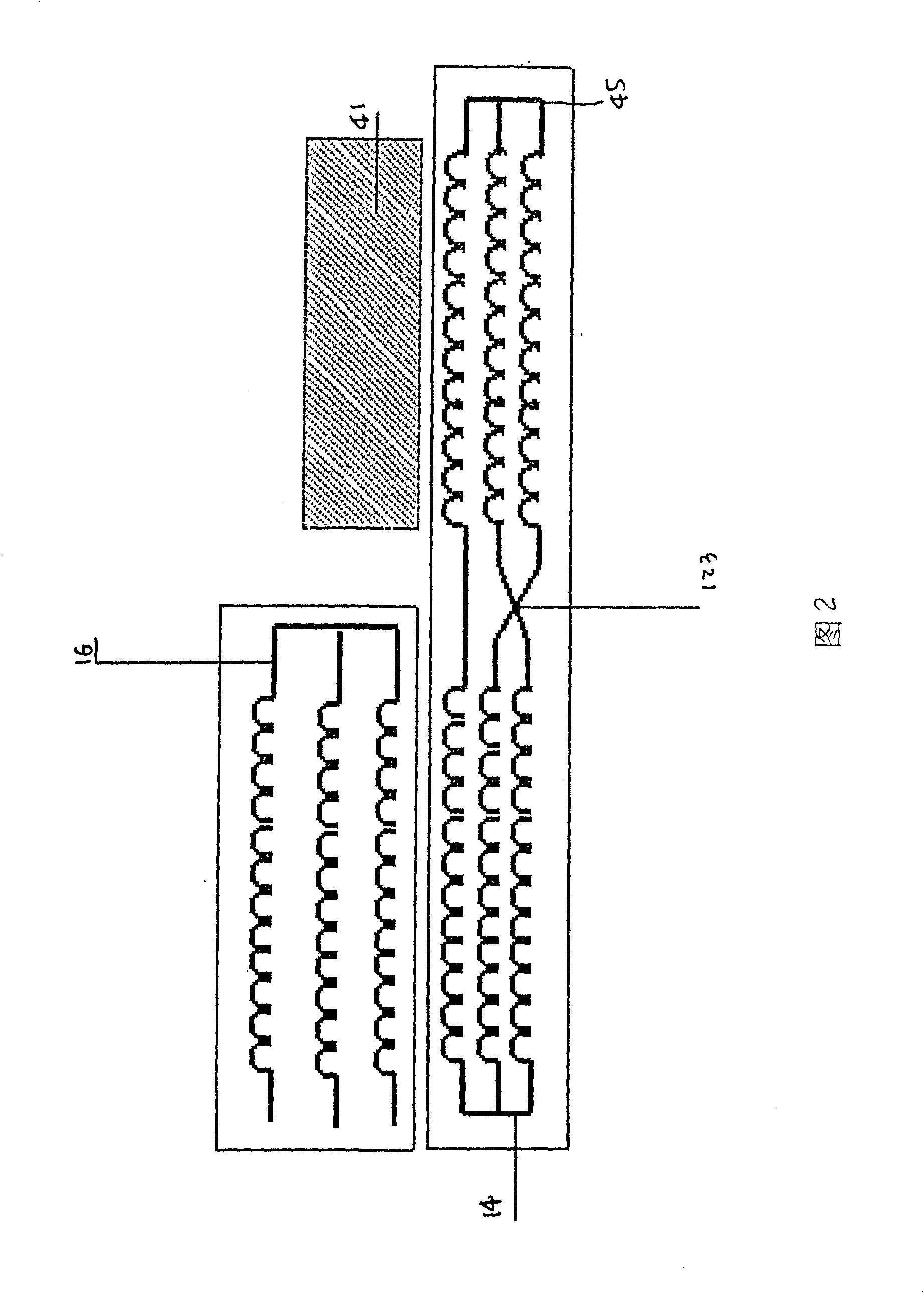 Tandem type wind electrical motor with dual rotors, and speed changing, frequency converting excitation system